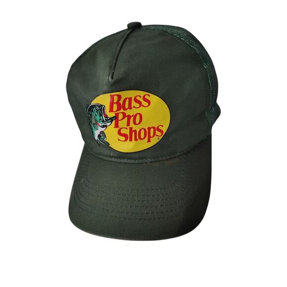 Bass Pro Shop Baseball Cap Green OS - Picture 2 of 5